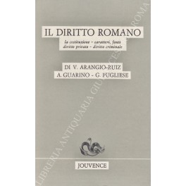 Il diritto romano. La costituzione. Caratteri fonti. Diritto privato. Diritto …