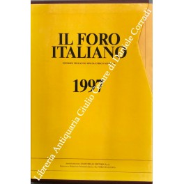 Il Foro Italiano. Fondato nell'anno 1876 da Enrico Scialoja. Anno …