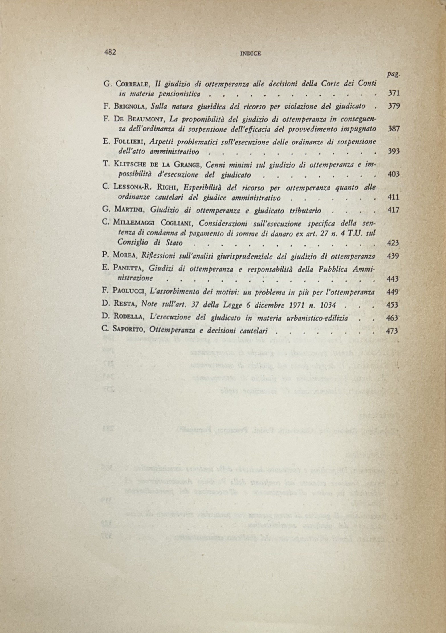 Il giudizio di ottemperanza. Atti del XXVII Convegno di Studi …