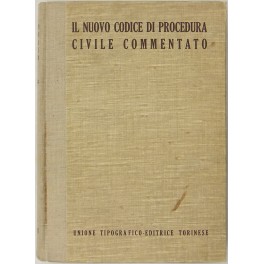 Il nuovo codice di procedura civile commentato. Libro primo Art. …