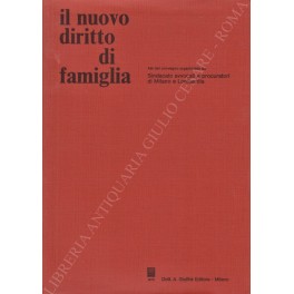 Il nuovo diritto di famiglia. Atti del convegno organizzato da …