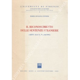 Il riconoscimento delle sentenze straniere (Artt. 64-67 L.N. 218/1995)