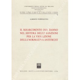 Il risarcimento del danno nel sistema delle sanzioni per la …