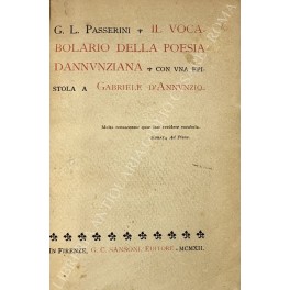 Il vocabolario della poesia dannunziana. Con una epistola a Gabriele …