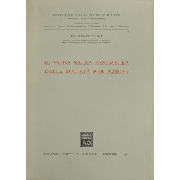 Il voto nella assemblea della societa per azioni