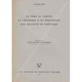 In tema di verità, di chiarezza e di precisione del …