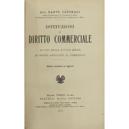 Istituzioni di diritto commerciale ad uso delle scuole medie di …