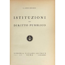 Istituzioni di diritto pubblico