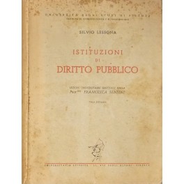 Istituzioni di diritto pubblico. Lezioni universitarie raccolte dalla Prof.ssa Francesca …