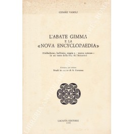 L'abate Gimma e la Nova Encyclopaedia" (Cabbalismo, bullismo, magia e …