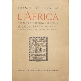 L'Africa. Edizione critica per cura di Nicola Festa. Corredata di …