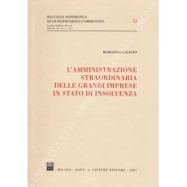 L'amministrazione straordinaria delle grandi imprese in stato di insolvenza