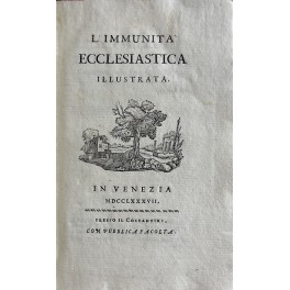 L'immunità ecclesiastica illustrata