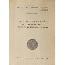 L'integrazione giuridica nell'associazione europea di libero scambio