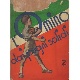L'omino dai pugni solidi. Con copertina a colori e 3 …
