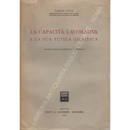 La capacita lavorativa e la sua tutela giuridica