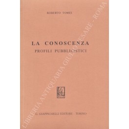 La conoscenza. Profili pubblicistici