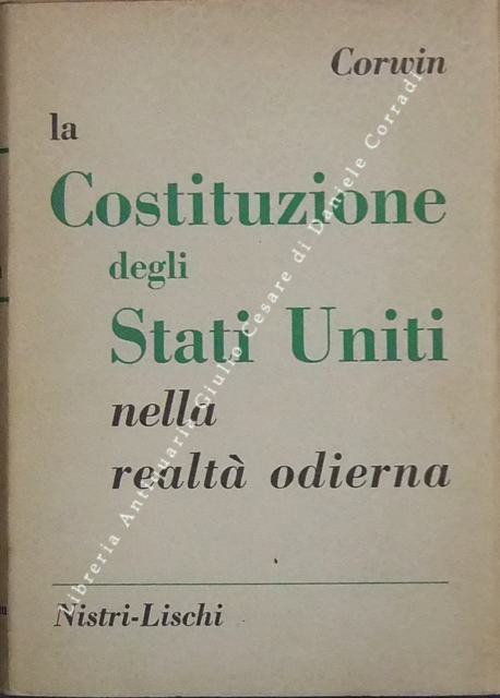 La Costituzione degli Stati Uniti nella realtà odierna. (A cura …