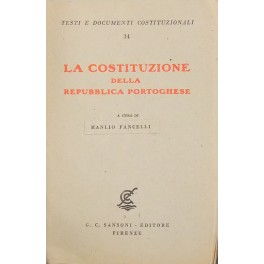 La Costituzione della Repubblica Portoghese