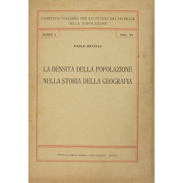La densità della popolazione nella storia della geografia