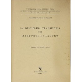La disciplina transitoria dei rapporti di lavoro (Legge 14 luglio …