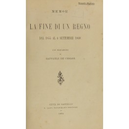 La fine di un Regno dal 1855 al 6 settembre …