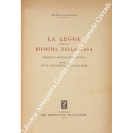 La legge sulla riforma della casa commento articolo per articolo. …