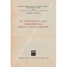 La pianificazione urbanistica nella Costituzione