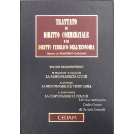 La responsabilità degli amministratori e dei sindaci. La responsabilità civile; …