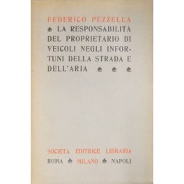 La responsabilità del proprietario di veicoli negli infortuni della strada …