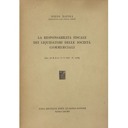 La responsabilità fiscale dei liquidatori delle società commerciali. (Art. 45 …