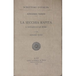 La Secchia rapita, l'Oceano e le Rime. A cura di …