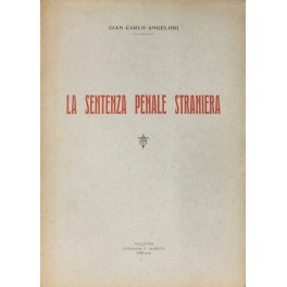 La sentenza penale straniera