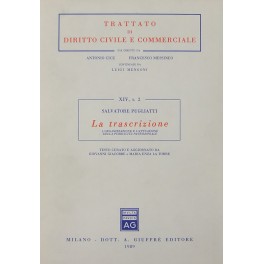 La trascrizione. L'organizzazione e l'attuazione della pubblicità patrimoniale. Testo curato …