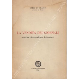 La vendita dei giornali (dottrina, giurisprudenza, legislazione)