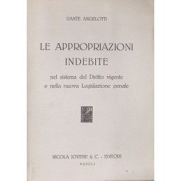 Le appropriazioni indebite nel sistema di diritto vigente e nella …