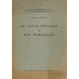 Le cause speciali di non punibilità