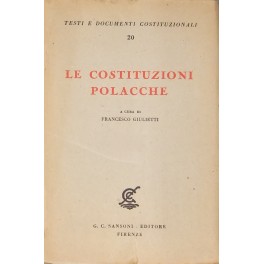 Le Costituzioni polacche