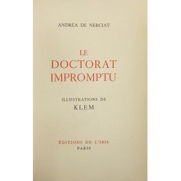 Le doctorat impromptu. Illustrations de Klem