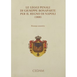 Le leggi penali di Giuseppe Bonaparte per il Regno di …
