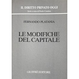 Le modifiche del capitale