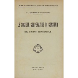 Le societa cooperative di consumo nel diritto commerciale