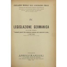 Legislazione germanica con uno studio introduttivo: Lineamenti generali della legislazione …