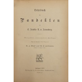 Lehrbuch der Pandekten