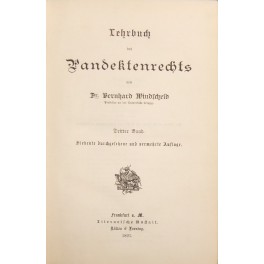 Lehrbuch des Pandektenrechts