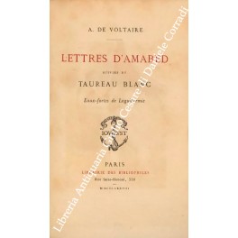 Lettres d'Amabed suivies du Taureau Blanc. Eaux-fortes de Laguillermie