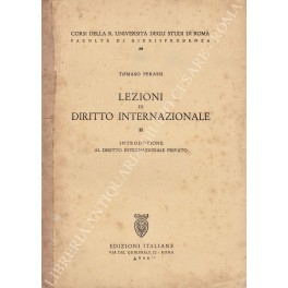 Lezioni di diritto internazionale. Vol. II - Introduzione al diritto …