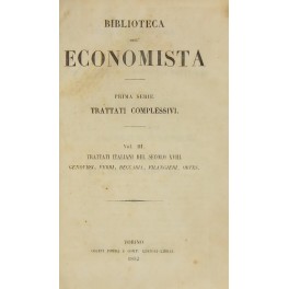 Lezioni di economia civile ed opuscoli (Genovesi). Meditazioni sull'economia politica …