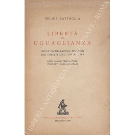 Libertà ed uguaglianza nelle dichiarazioni francesi dei diritti dal 1789 …