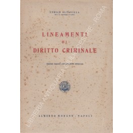 Lineamenti di diritto criminale